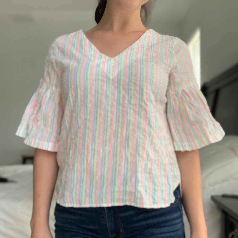 A new day bell sleeve top.